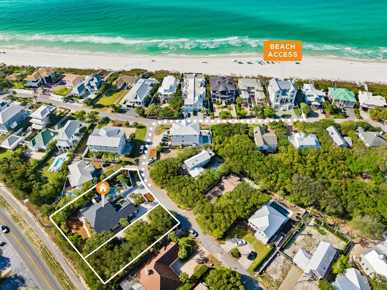 Private Beach Retreat