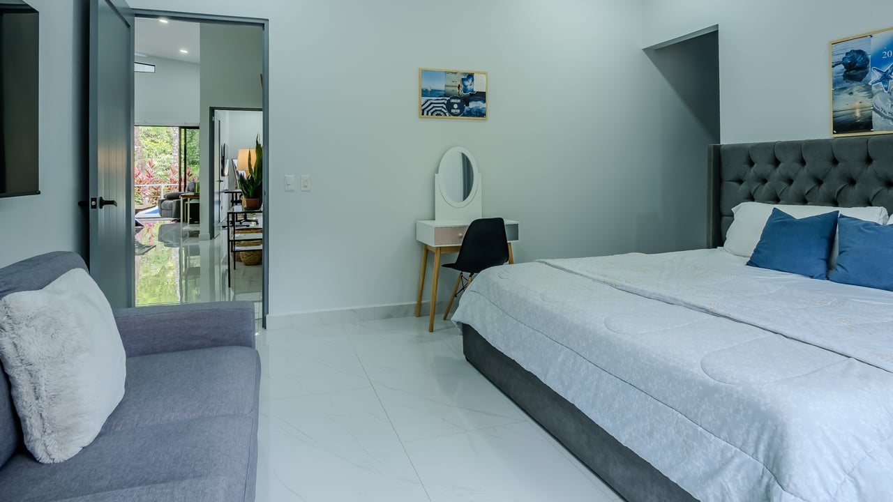 Modern 3-Bed Jungle Home with River and Pool in Cinco Ventanas Ojochal