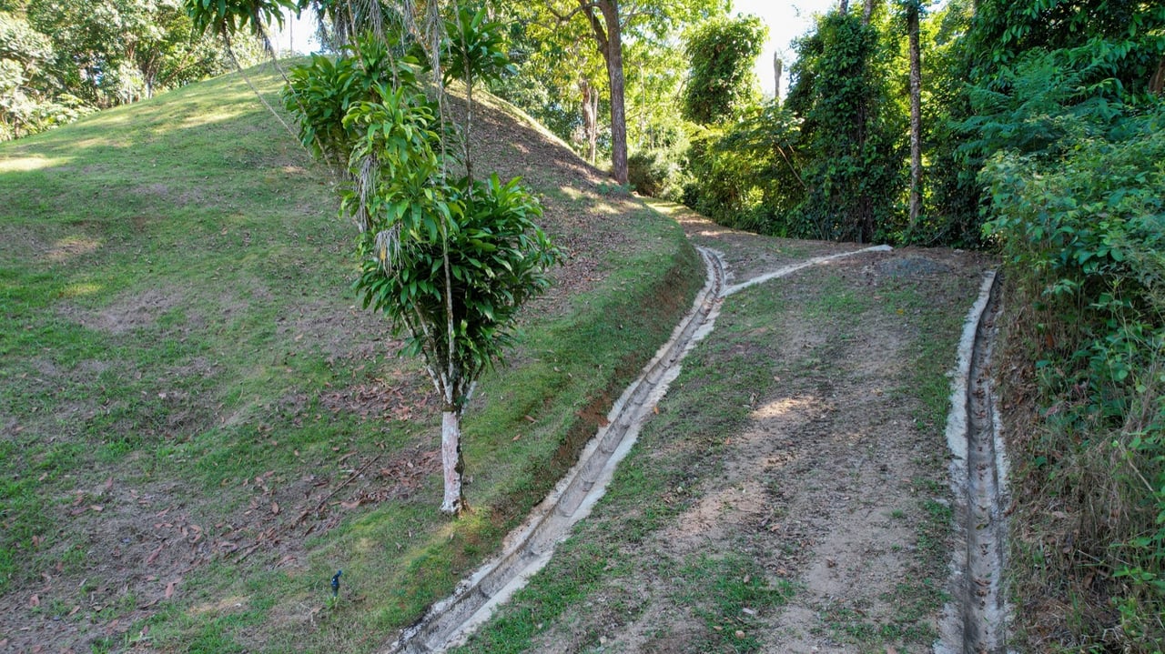 1.3-Acre Mountain View Land with 3 Building Sites in Uvita