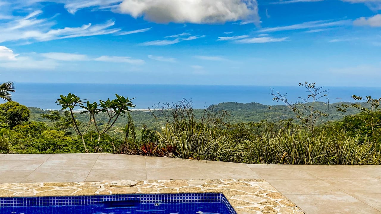 3-Bed Ocean View Home Near Ojochal, Costa Rica | 2.75 Acre Jungle Property