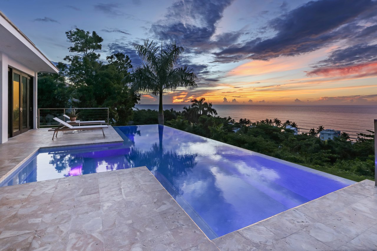 Casa Azul, Rincón PR                  Luxury Modern Hilltop & Ocean Views