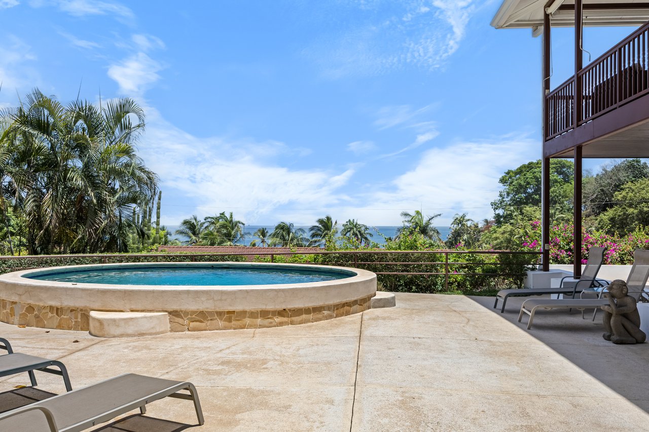 Casa Veranera & Bonus Lot | Elegant 7-Bedroom Coastal Estate with Ocean Views Steps from Playa Flamingo