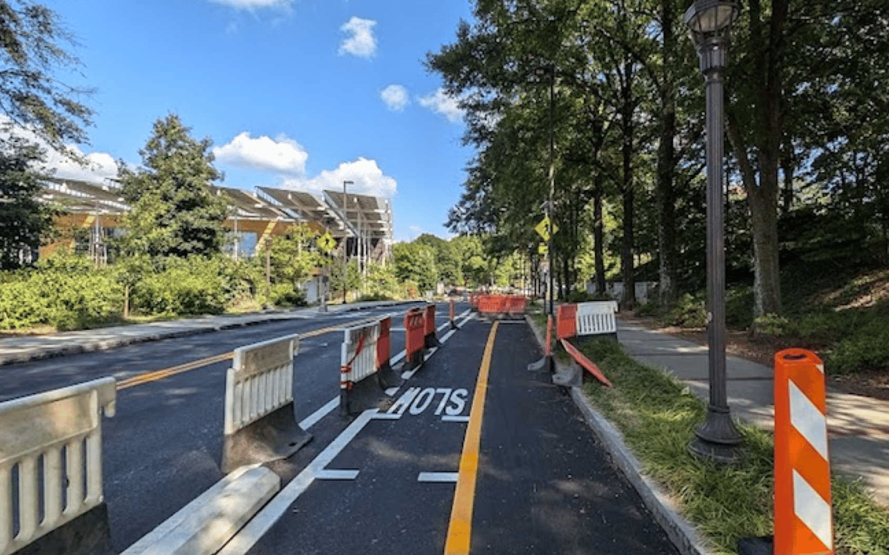 Images: Three Cheers For Georgia Tech's Extensive New Cycle Track