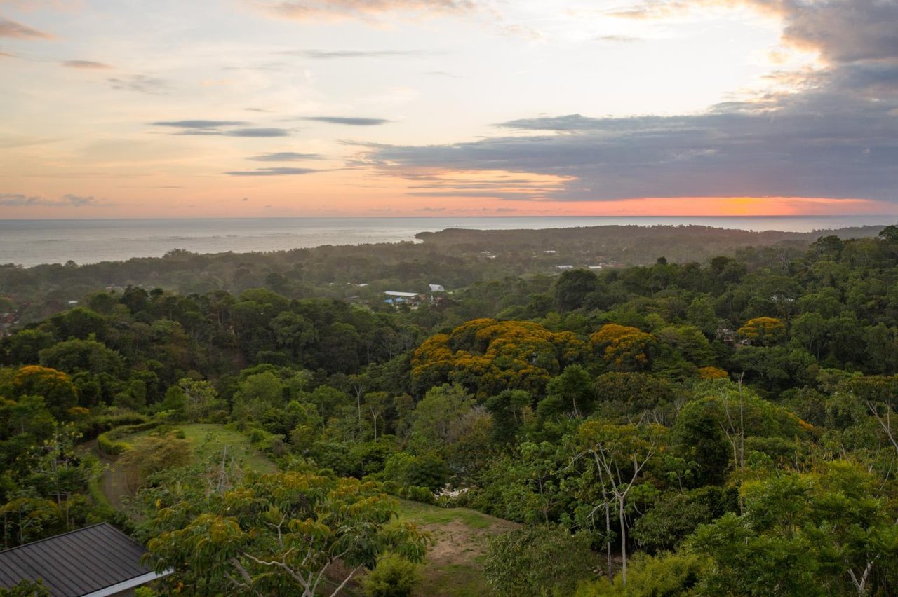 Phenomenal Ocean and Whale Tail View Lot In Uvita