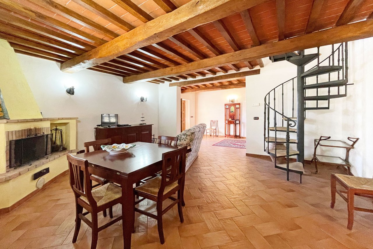 A Charming Stone Farmhouse for Sale in Radicofani