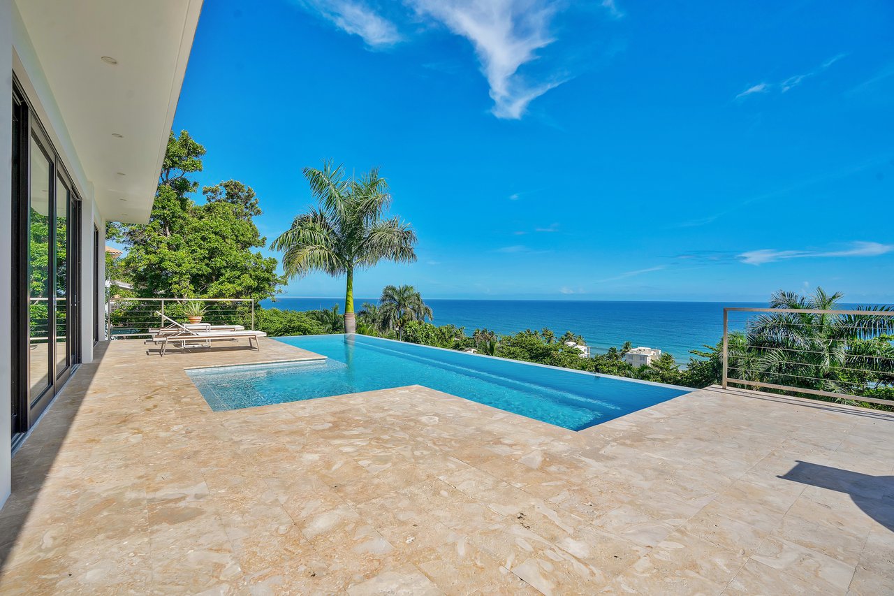 Casa Azul, Rincón PR                  Luxury Modern Hilltop & Ocean Views