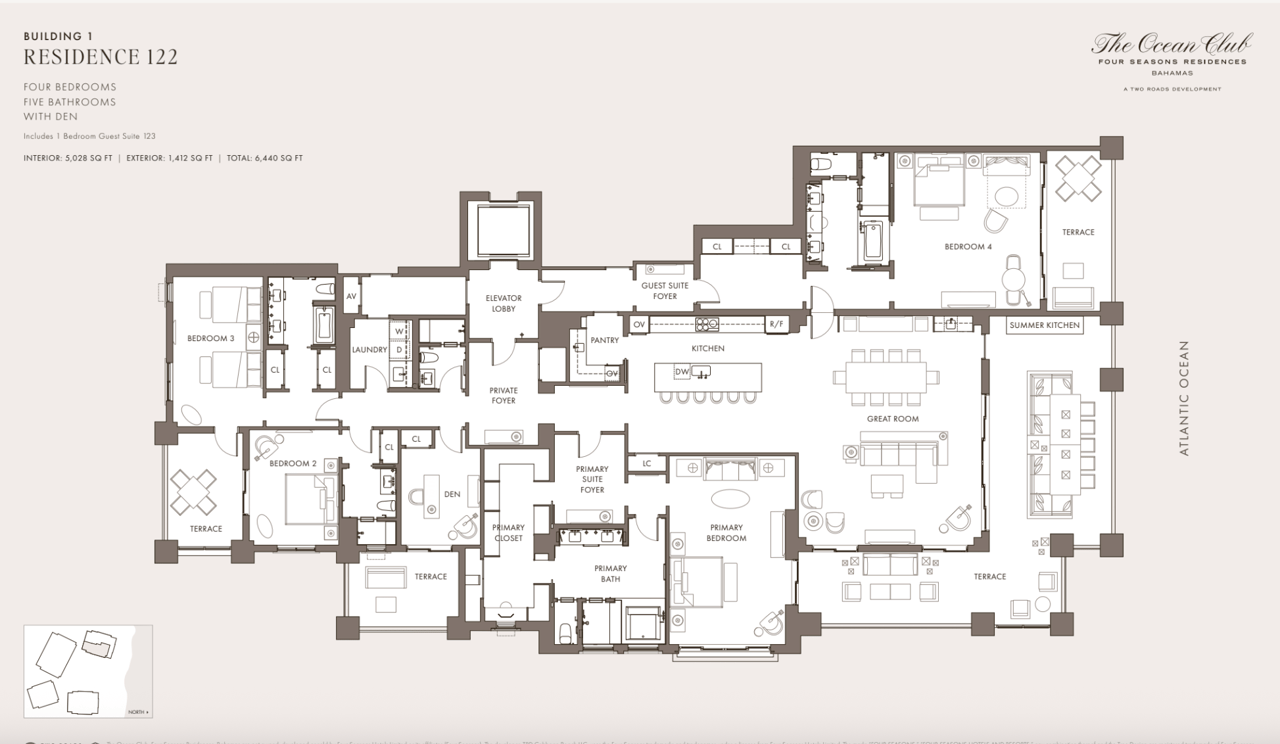 THE OCEAN CLUB - THE FOUR SEASONS RESIDENCES
