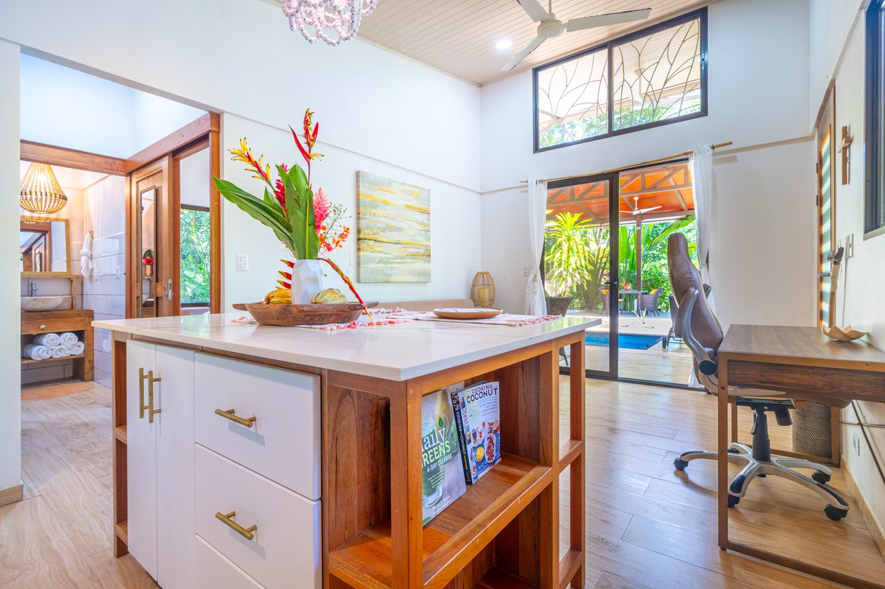 Tropical Modern Casita on ½ Acre / Saltwater Pool / Expansion Potential