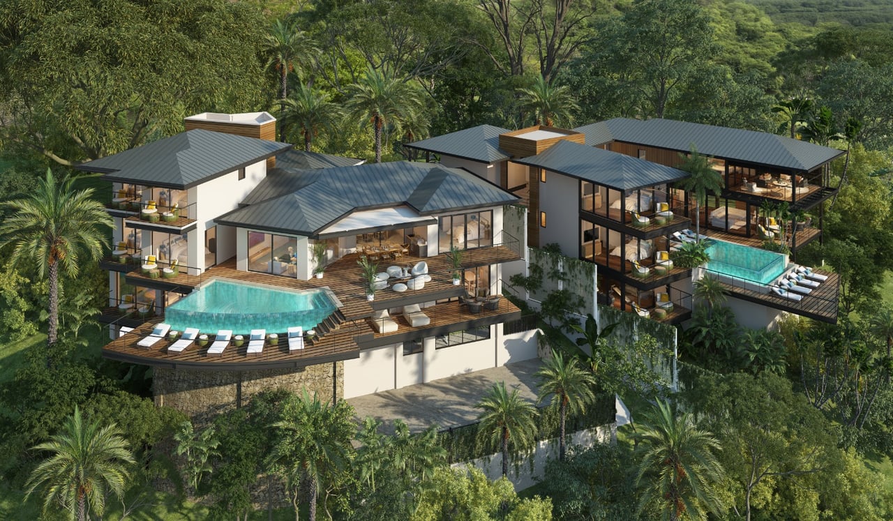 Casa Caoba | 6-Bedroom Luxury Hilltop Home with Panoramic Ocean Views in Tamarindo!