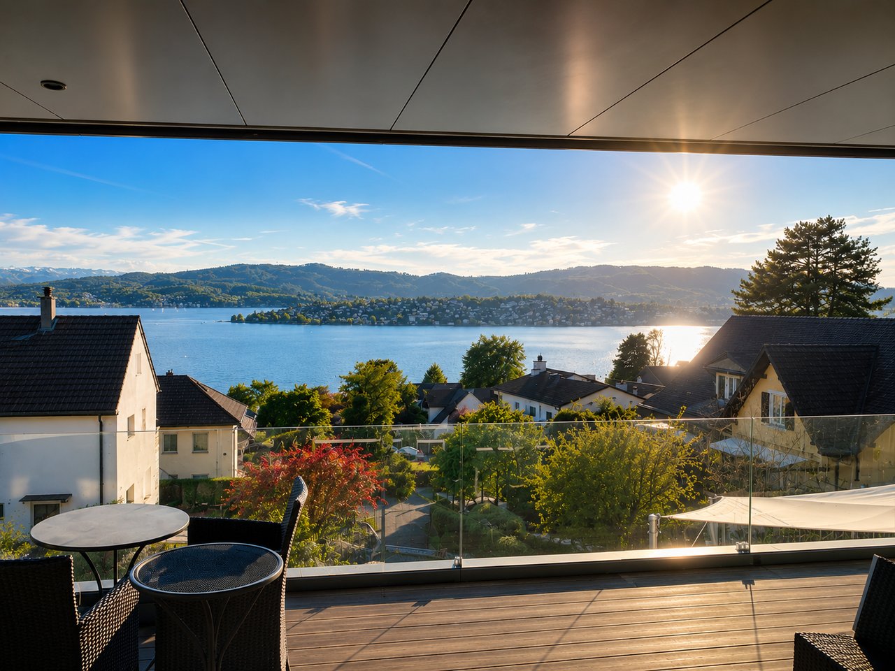 Luxury Living at Lake Zurich in Switzerland