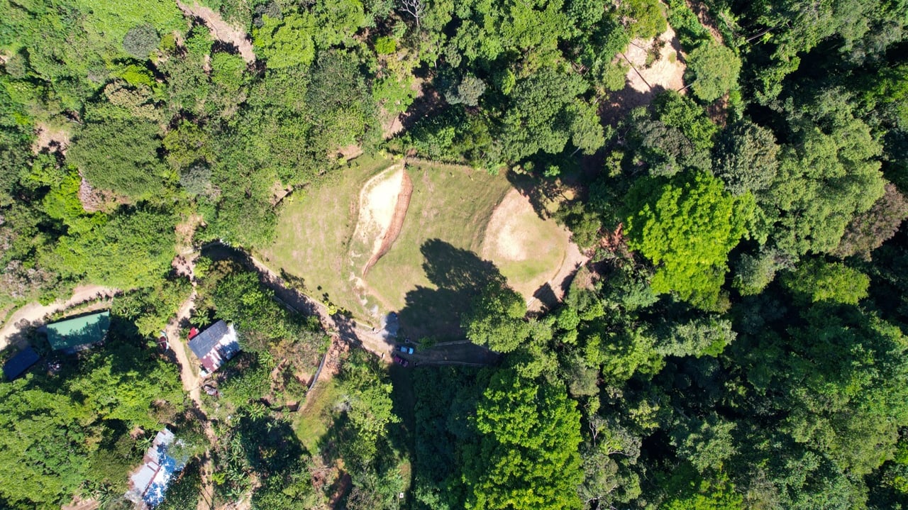 1.3-Acre Mountain View Land with 3 Building Sites in Uvita