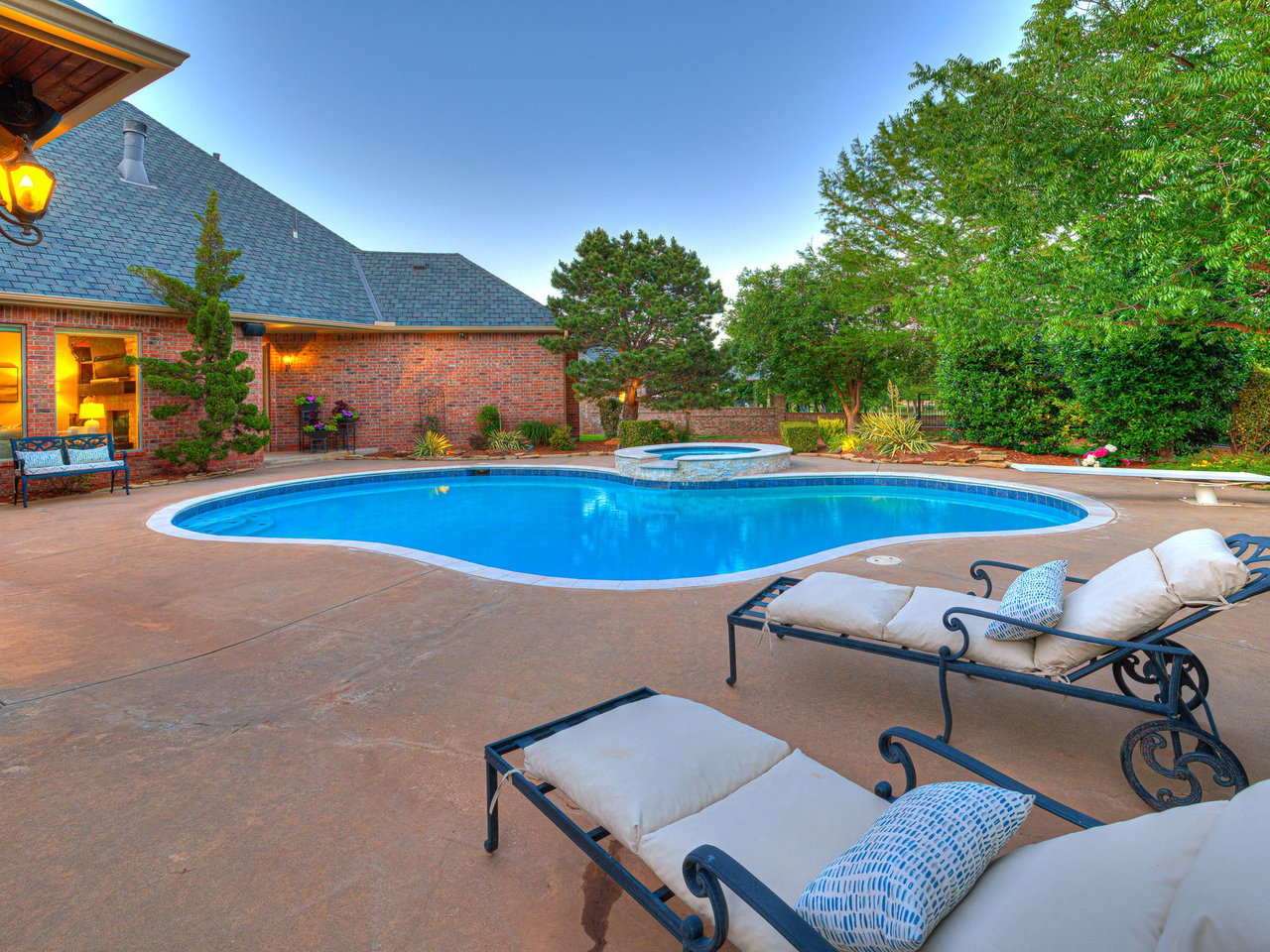 Listing of the Week: The Home That Has Everything 8316 NW 125th Street, Oklahoma City | Gated Cobblestone Community - Wyatt Poindexter - The Agency OKC
