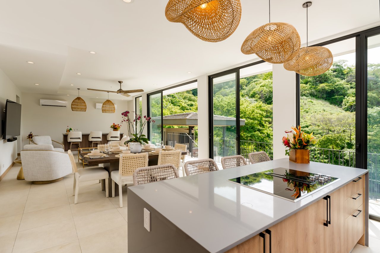 Mata Palo #56 - Bosque Tropic Village | Luxury 4-Bed Jungle Home with Private Pool & Mountain Views in the Pacifico Community, Playas del Coco