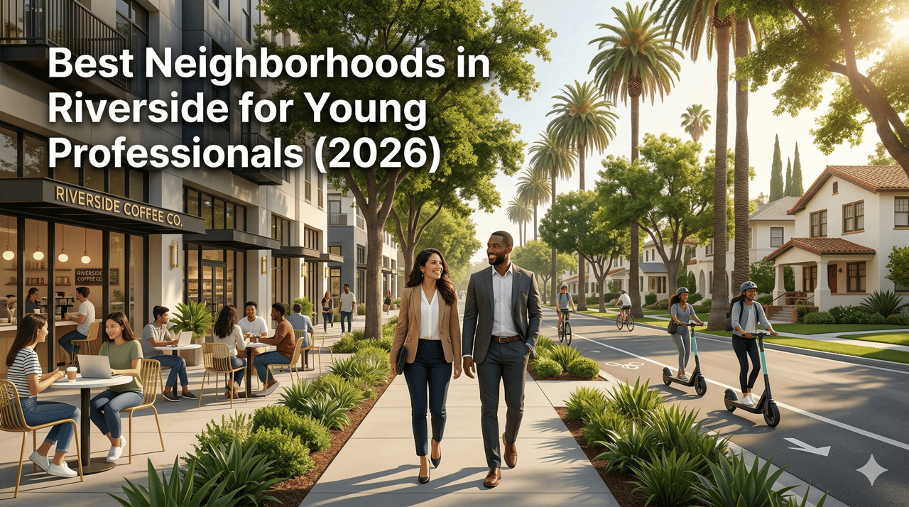Best Areas in Riverside for Young Professionals
