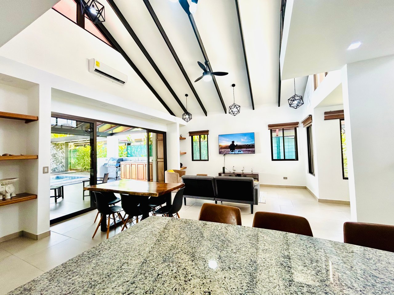 Tropical Modern Living Near Uvita – Stylish Pool Home with Privacy | Price Reduced