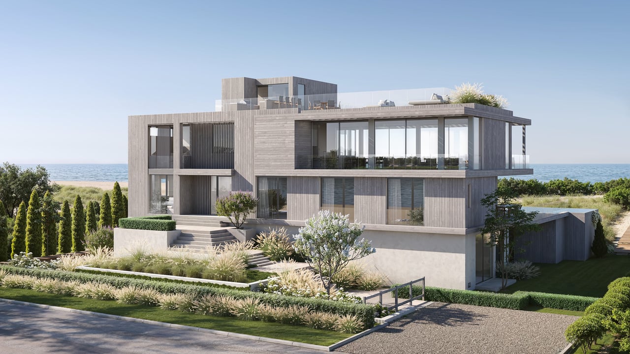 Oceanfront New Design+Build in Bridgehampton