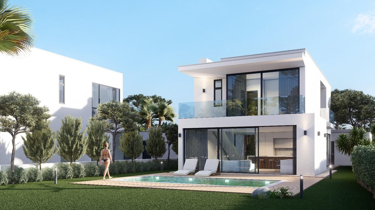 Plot with Approved Project for 12 Modern Villas in Sesimbra – Near Praia do Meco