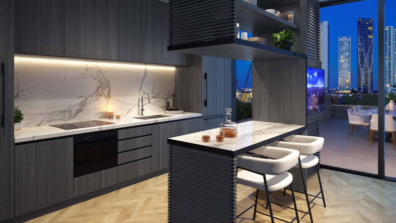 West Eleventh residence kitchen
