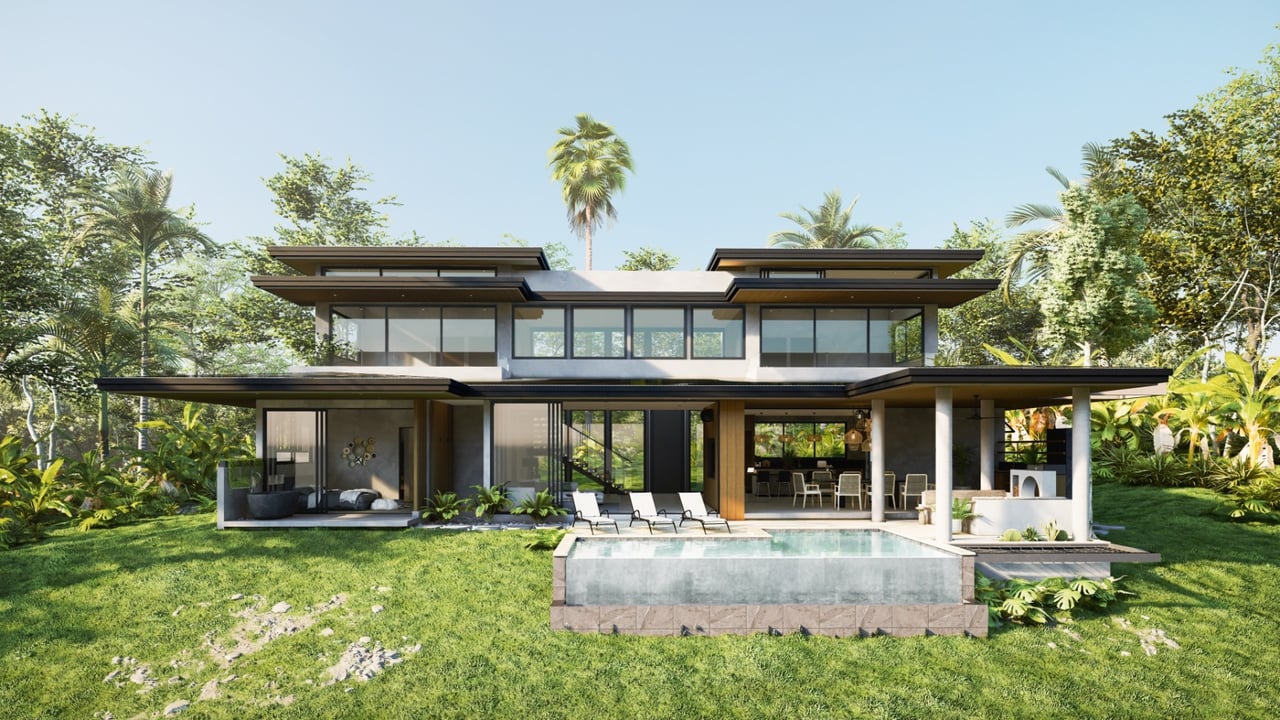 Modern Infinity Pool Estate, Ojochal, Puntarenas