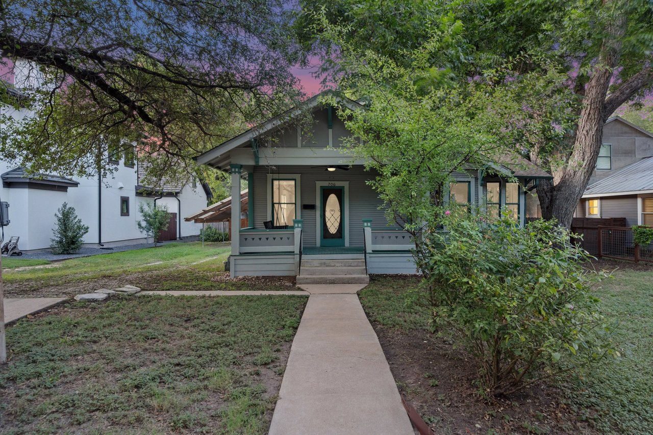 SOLD by Keenan Group: 706 E Monroe Street - Travis Heights Historic Charmer