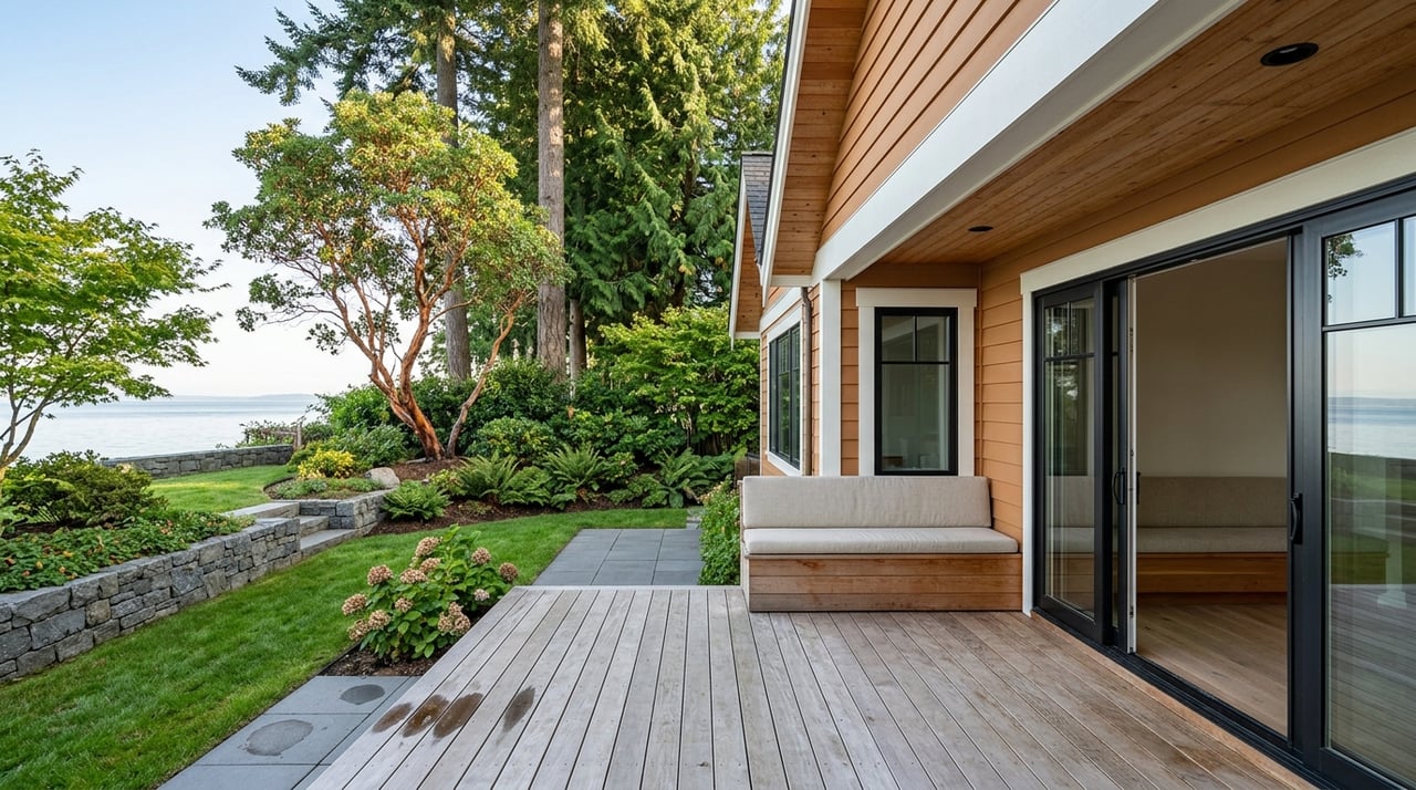Three Tree Point Outdoor Living: Beaches, Boating And Trails cover