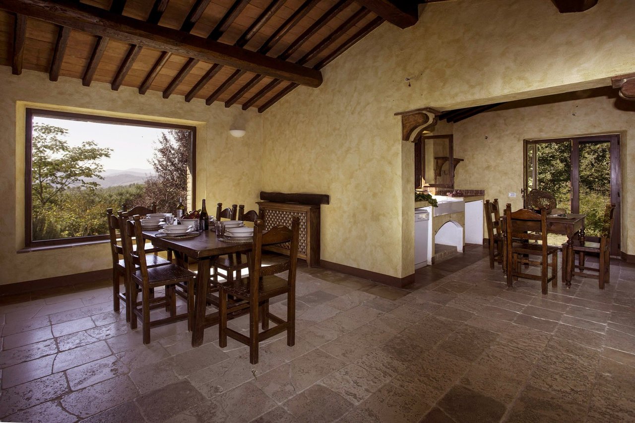 Restored Charming Stone Villa Perched in Hills