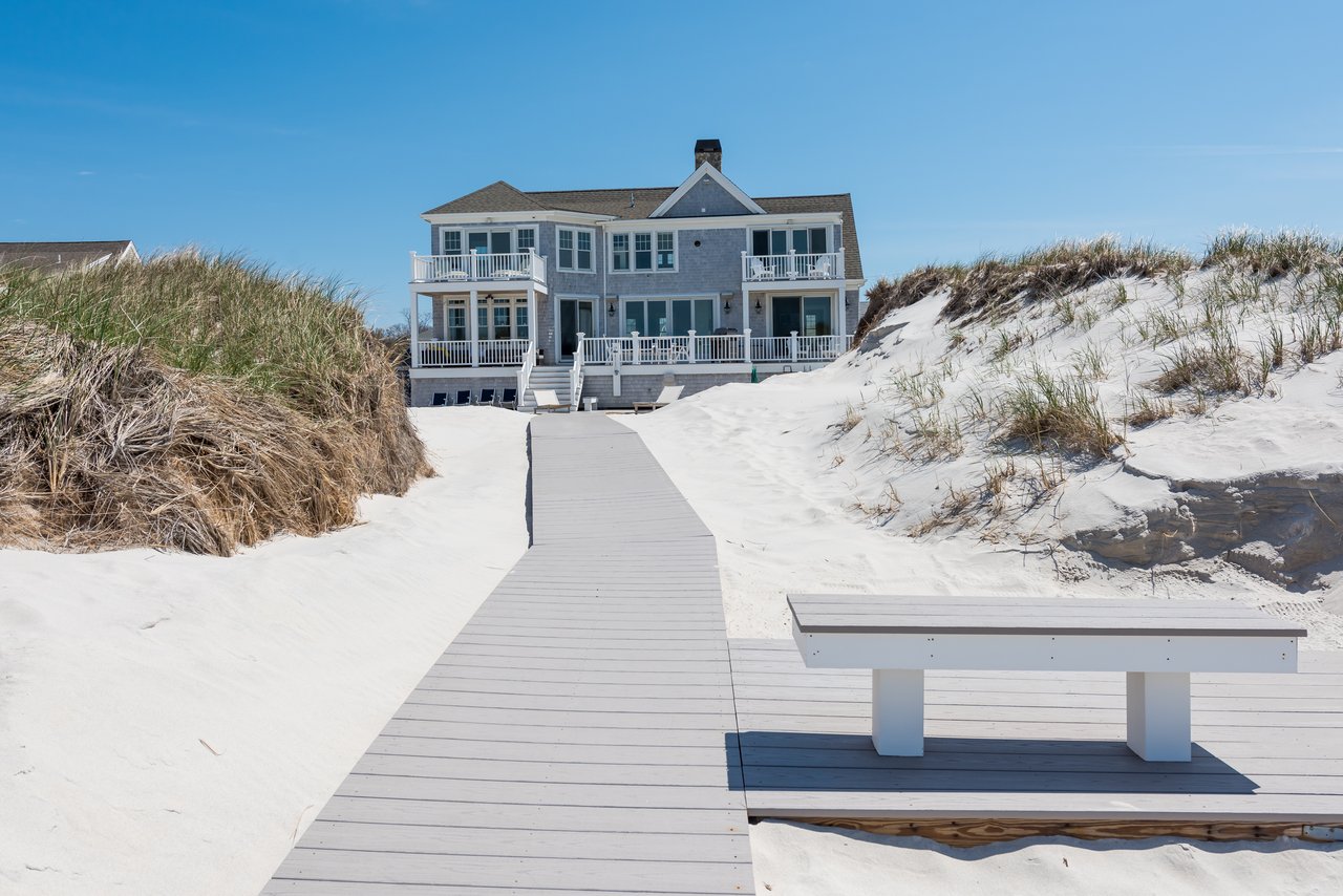 Private Beachfront Residence on Cape Cod Bay
