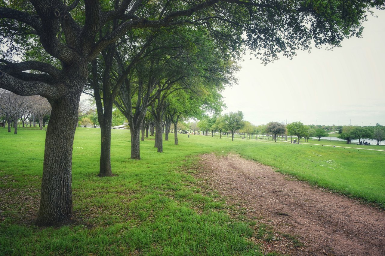 Pathway at Old Settlers Park, Round Rock, Texas, March 2024