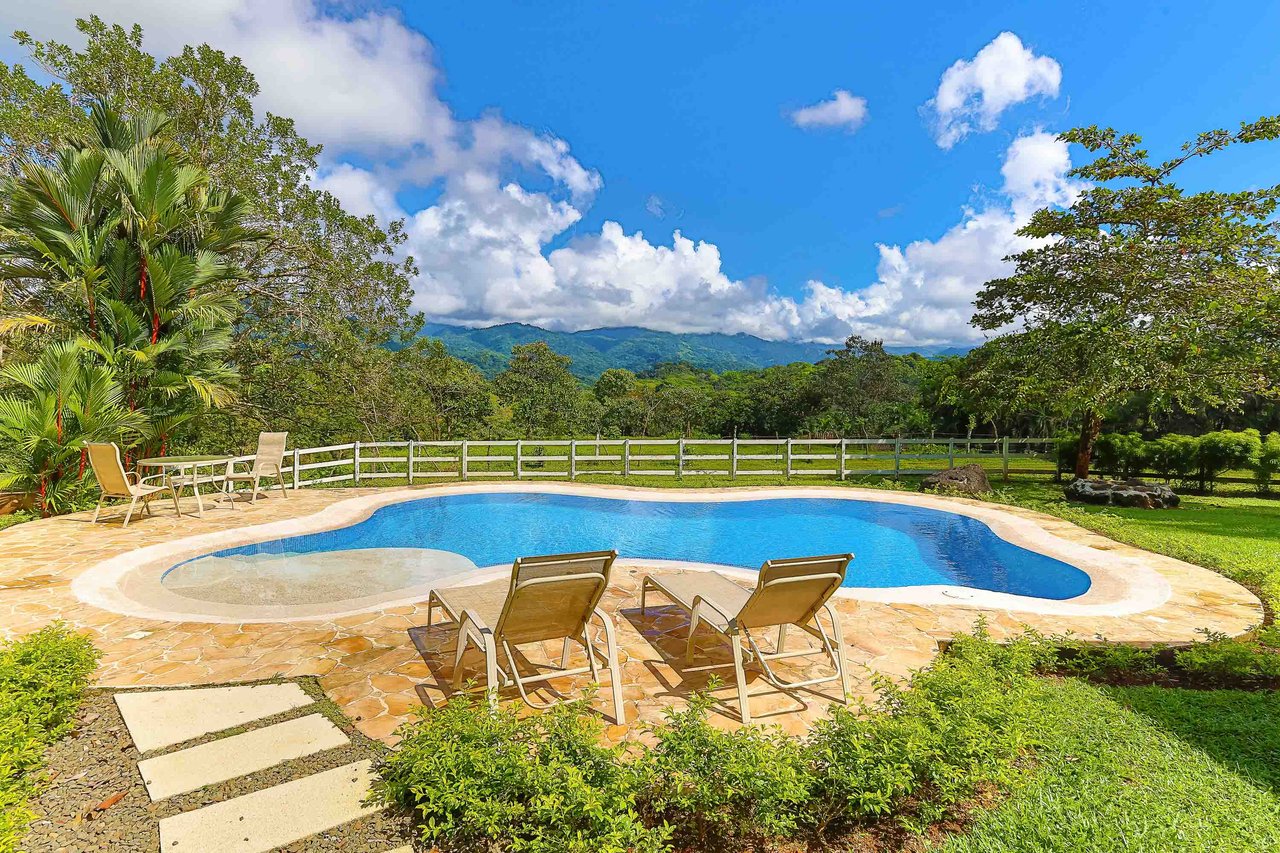 Nearly 50 Acres of Natural Beauty Amazing Mountain Views Luxury Nature Estate in Naranjito, Quepos