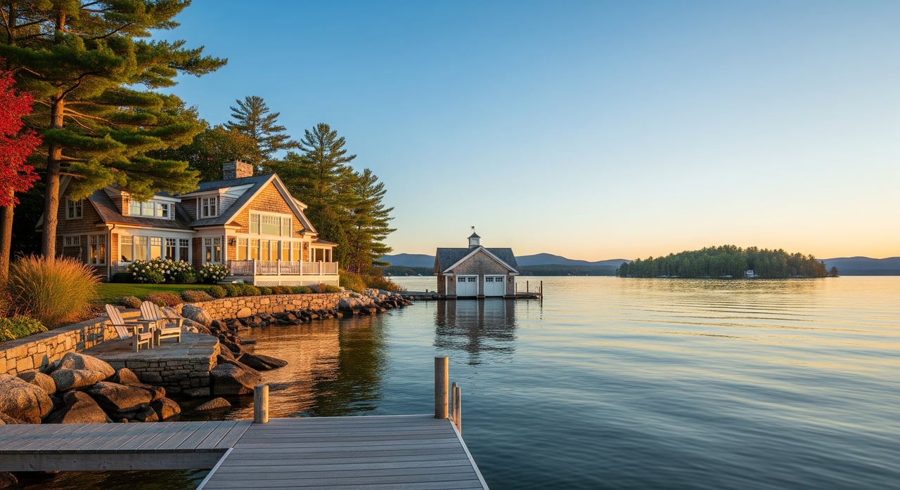 Lakefront vs. Lake Access on Winnipesaukee
