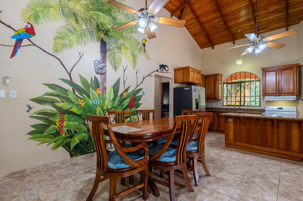 Ojochal Home for Sale with Pool, Creek & 1.6 Acres
