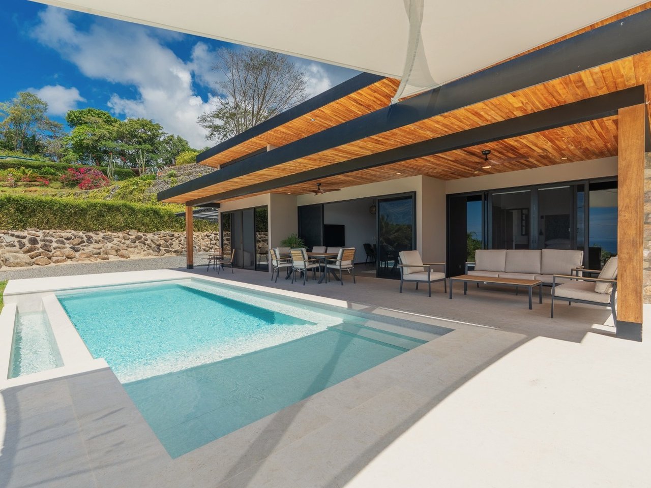 Brand New Modern Ocean View Home in Phase 5, Ojochal
