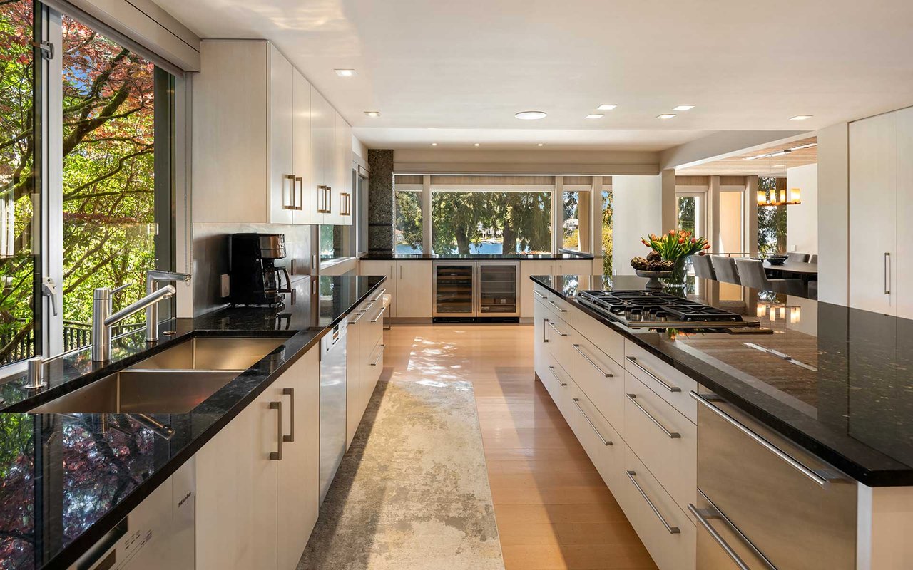 Gated Hunts Point Waterfront Contemporary with a Stunning Olson Kundig Refresh