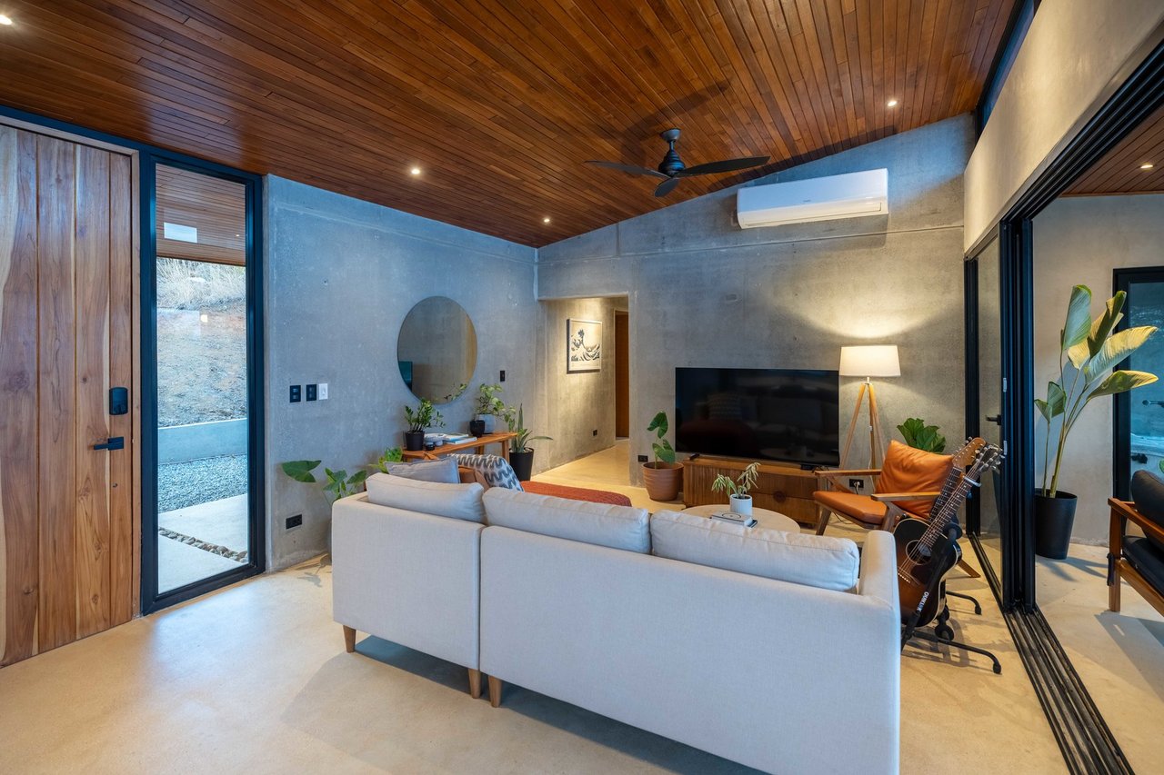 Casa Negra | Modern 3-Bedroom Luxury Home with Pool and Mountain Views near Playa Negra, Costa Rica