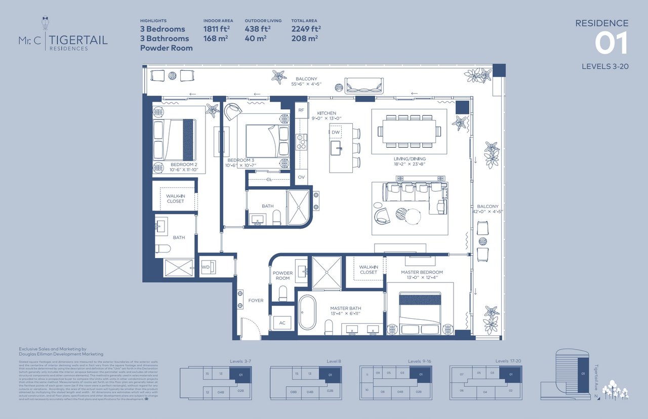 Mr. C Residences #1501