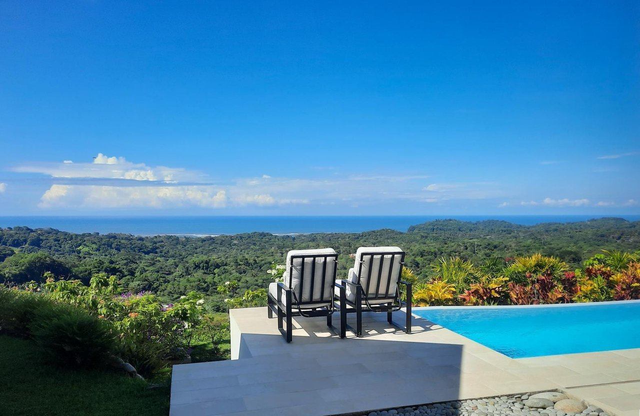 Elegant, Modern Ocean View Home on 2.75 Acres