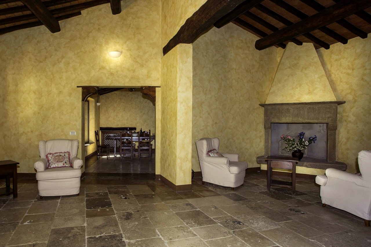 Restored Charming Stone Villa Perched in Hills