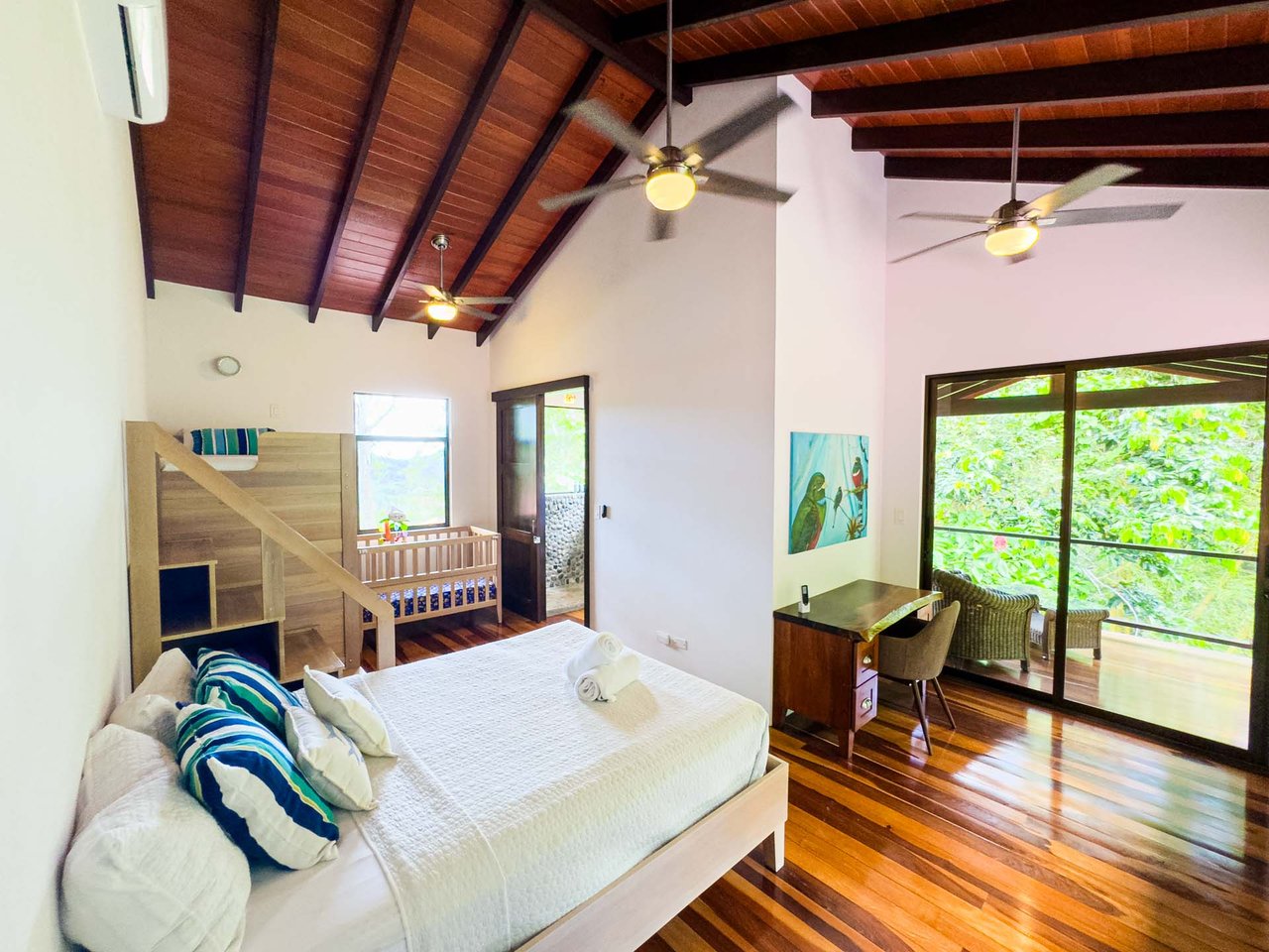 Luxury 3-Bedroom Waterfall-View Home