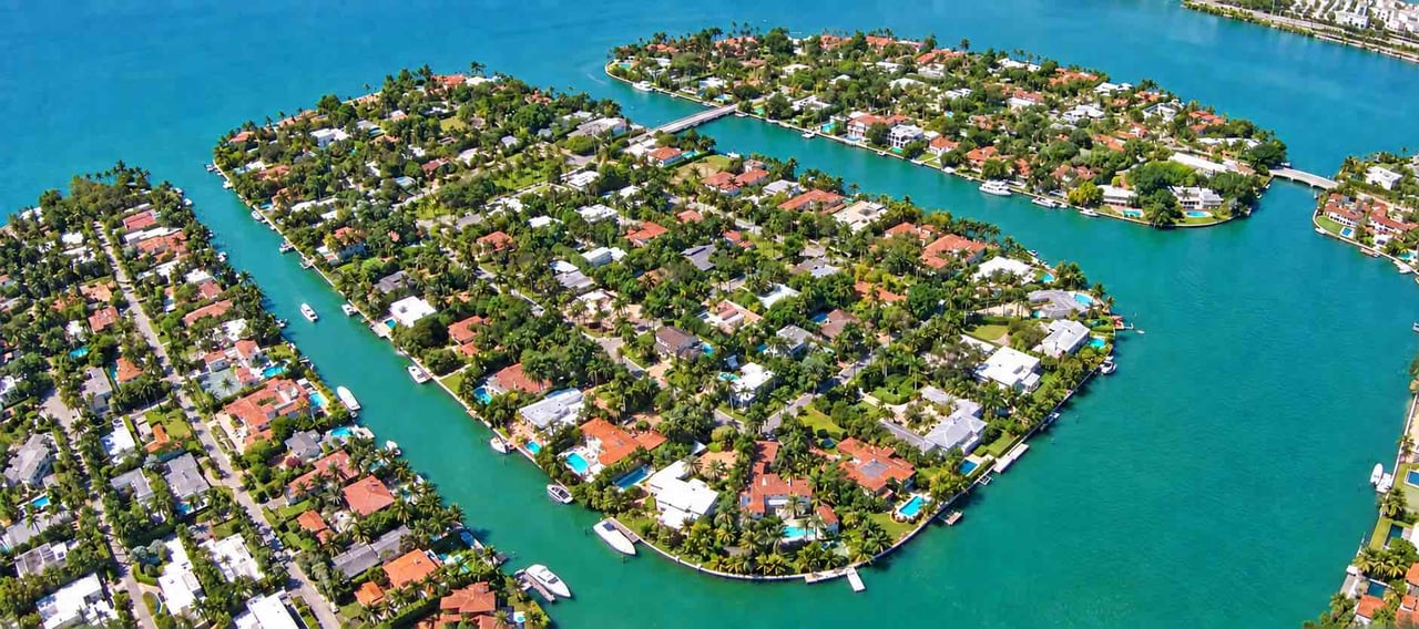 Sunset Islands Miami Beach Waterfront Scarcity