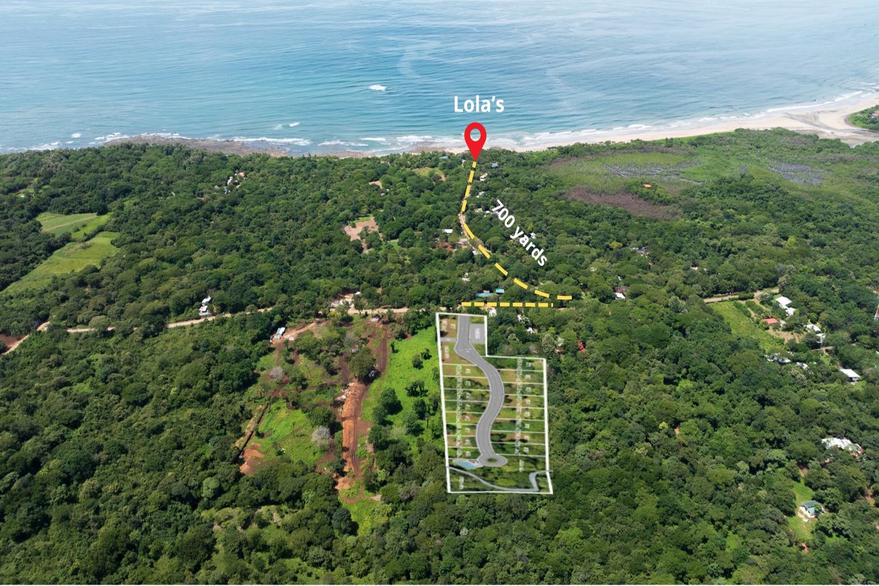 Gated Community Lots Walking Distance to Avellanas