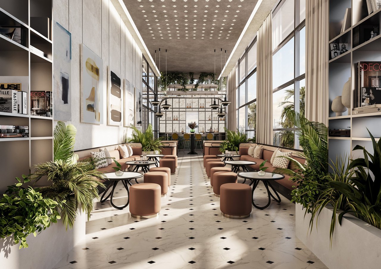 December 2024 | New Renderings Unveiled for Amenity Spaces at ELLE Residences Miami