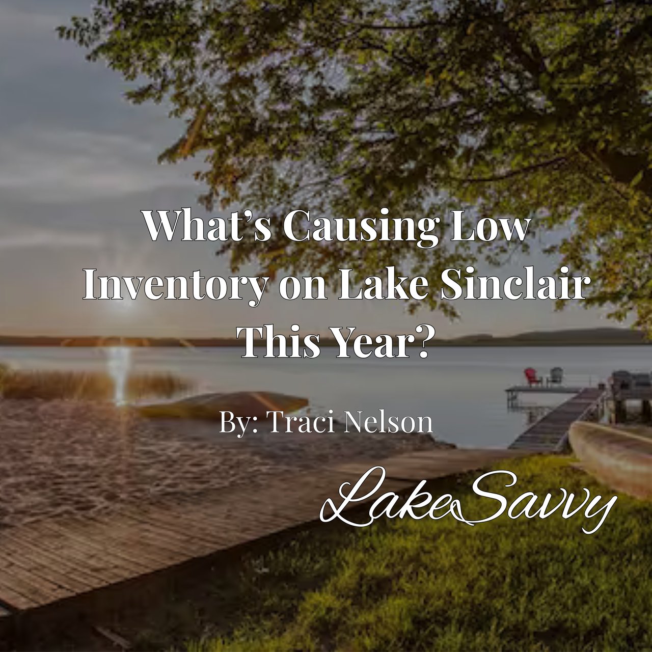 What’s Causing Low Inventory on Lake Sinclair This Year?