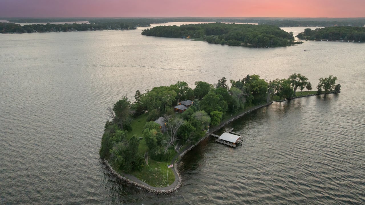 ‘Rare’ Private Island on MN Lake Lists for $7.2M 