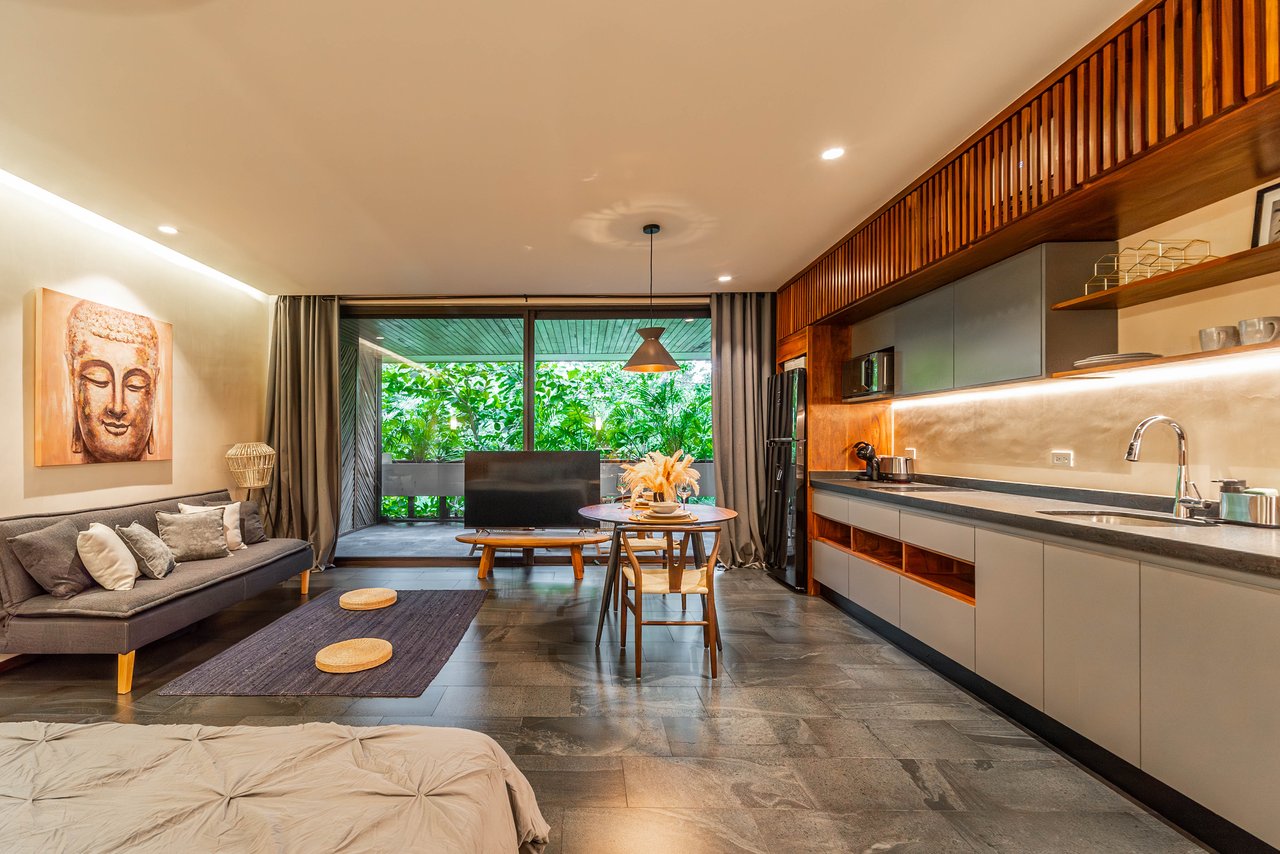 Luxury Furnished Studio with Rooftop & Pool | Miraluna Aldea Zama