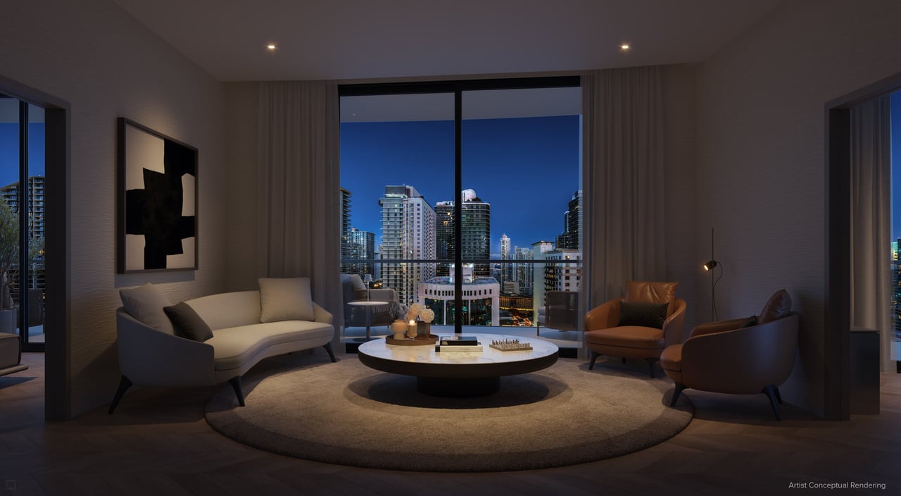 April 2025: PMG Secures $413 Million Construction Loan for One Twenty Brickell Residences