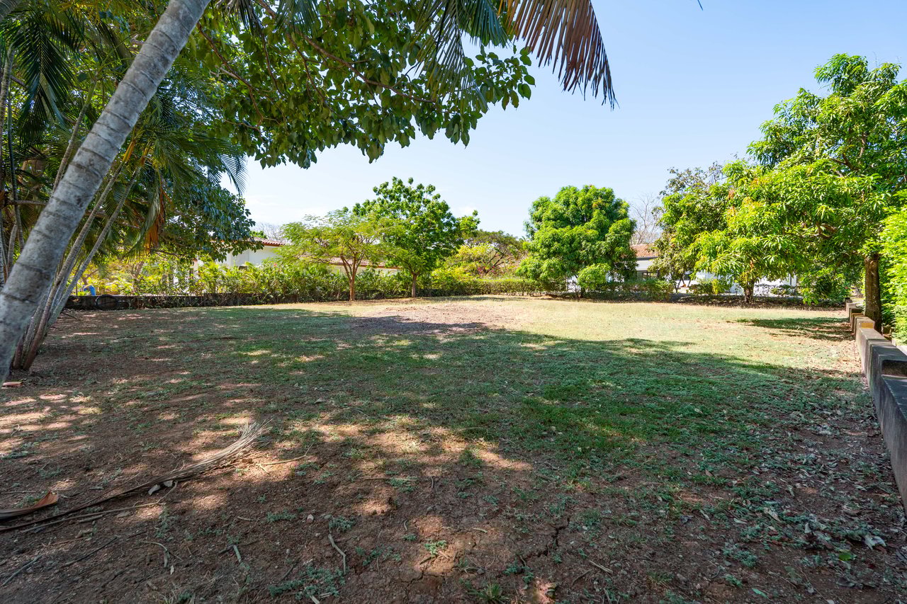 La Norma Lot 18 | Build Your Dream Home Right In Tamarindo! Beautiful Flat 983m2 Lot For Sale In Gated Community!