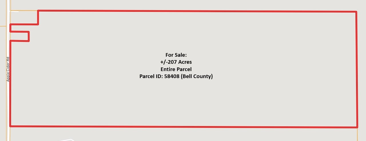 55 acres Land for sale in Temple, Tx
