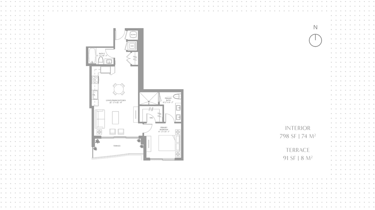 One Hollywood Residences | One bedroom