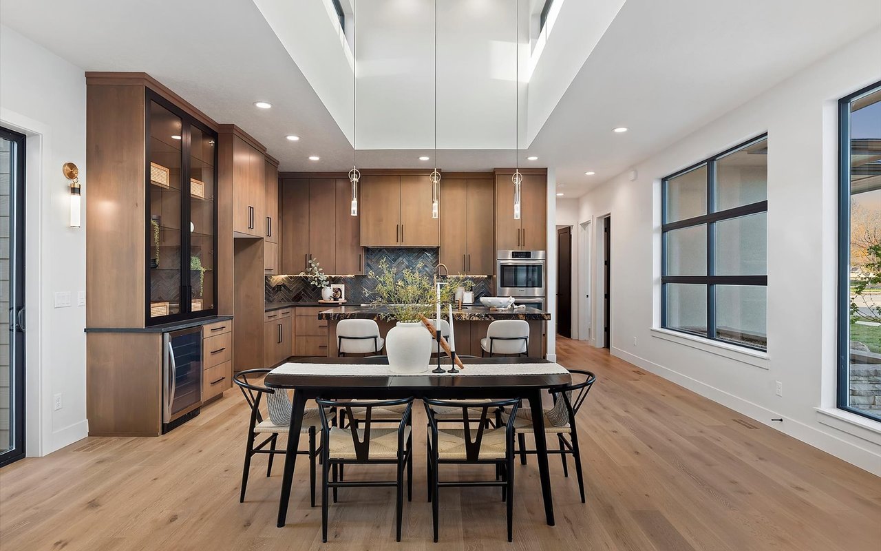 New Construction Home With Volcano Granite Island