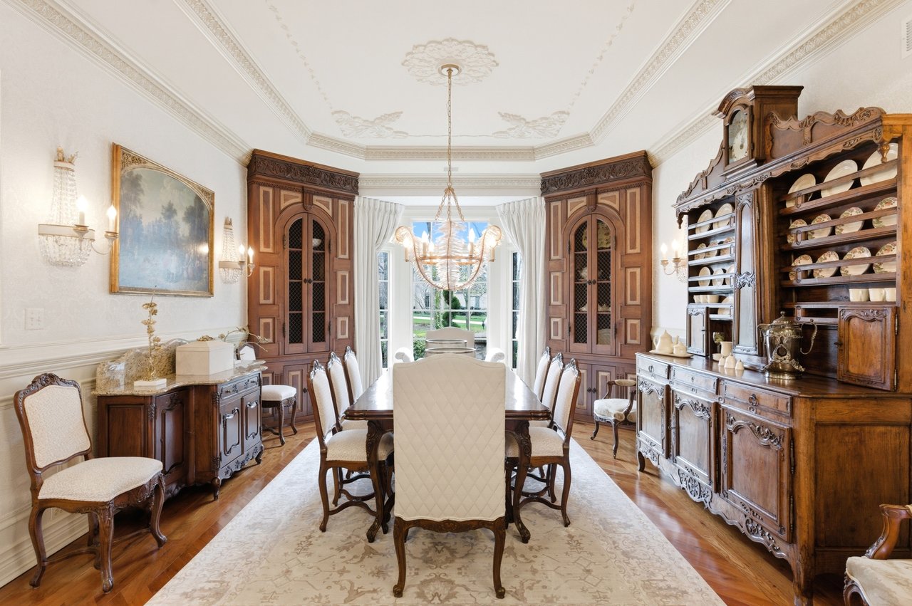 French Country Manor Home